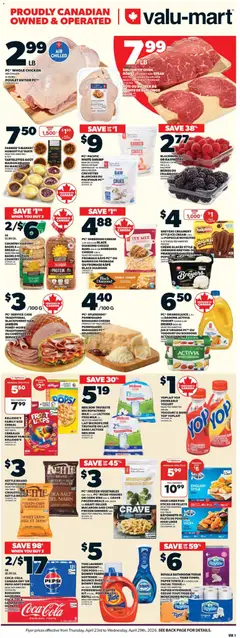 Preview Valu Mart weekly flyer valid from Apr 23, 2026