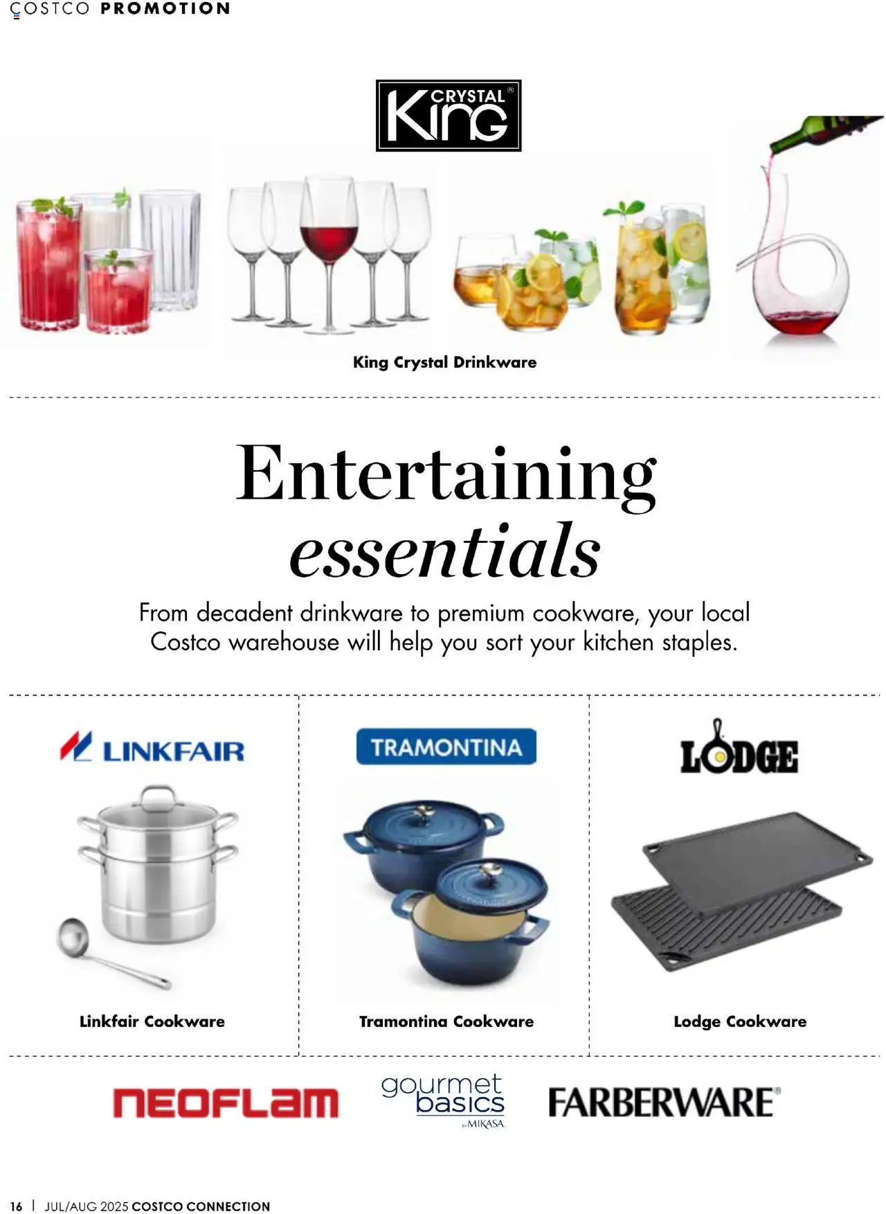 Costco Magazine Jul/Aug 2025 - page 16- valid from 01/07/2025