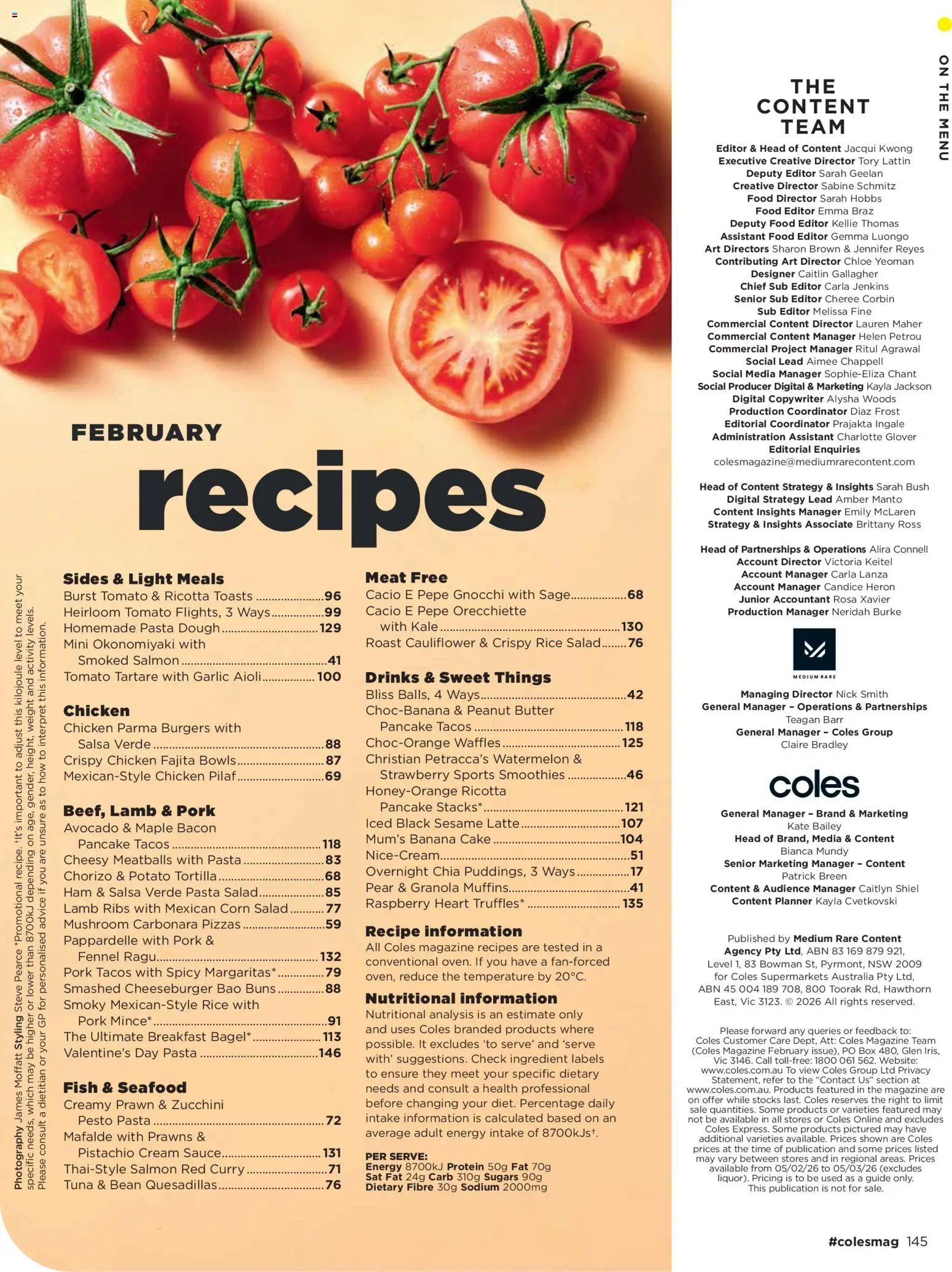 Coles February 2026 - page 145- valid from 05/02/2026