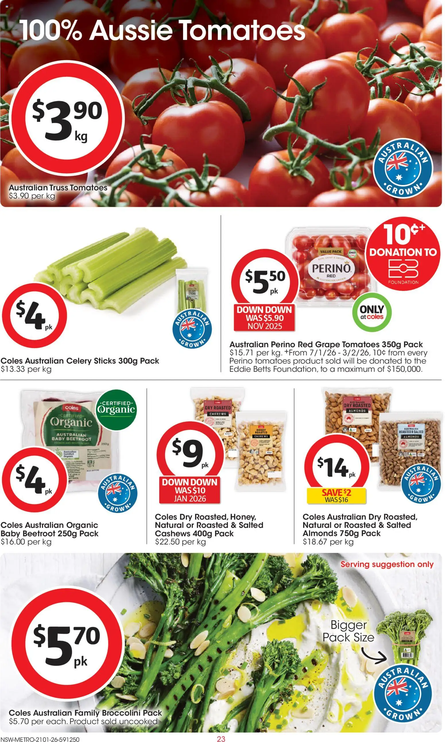 Coles  Catalogue  - page 23- valid from 21/01/2026