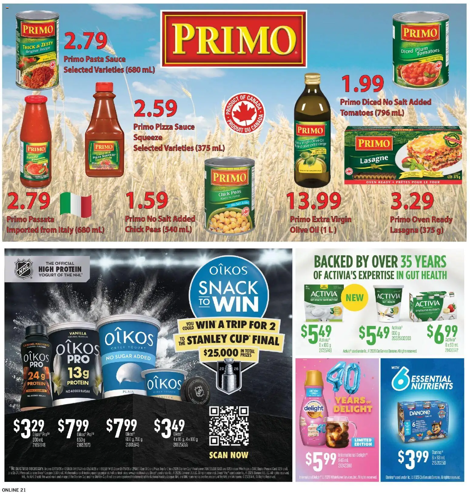 Fortinos weekly flyer / circulaire - page 20- valid from Apr 16, 2026