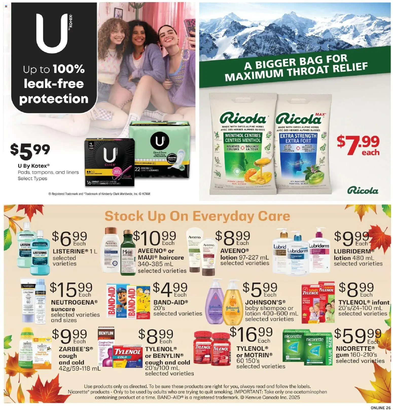 Fortinos weekly flyer / circulaire - page 25- valid from Nov 13, 2025