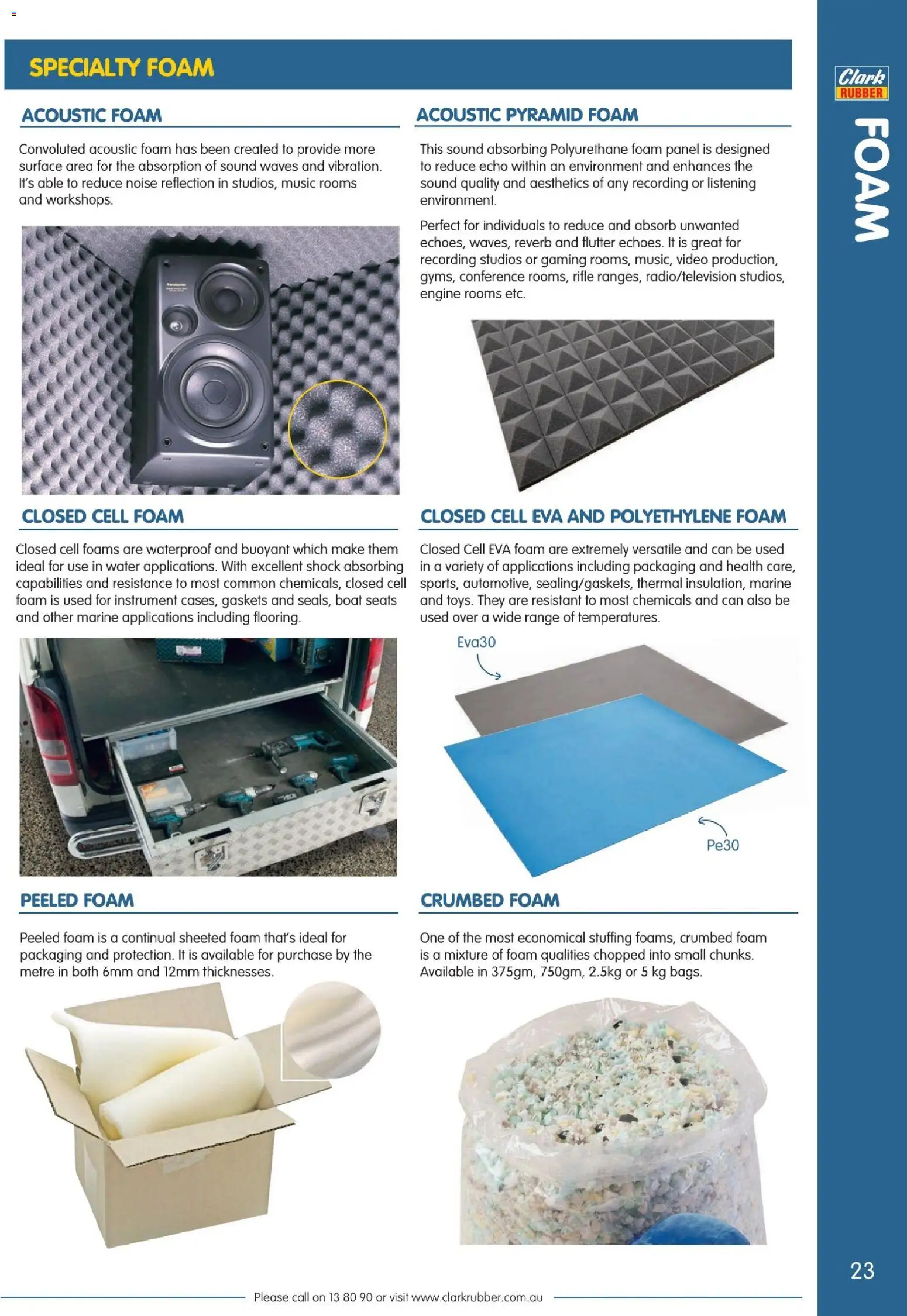 Clark Rubber catalogue  - page 23- valid from 02/04/2026