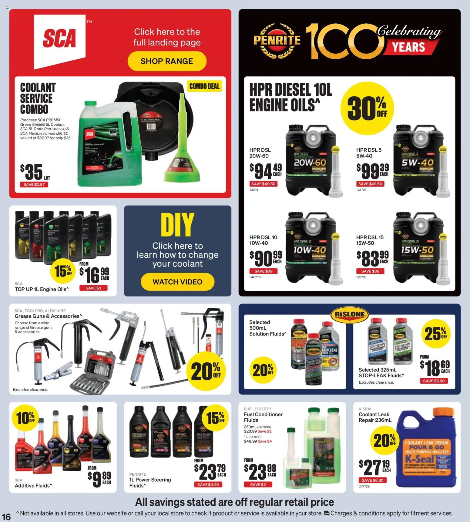 Supercheap Auto Black Friday - page 16- valid from 05/11/2025