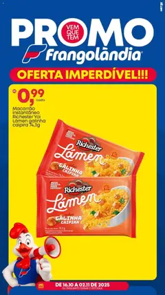 Pré-visualização Frangolândia - Ofertas Imperdível válida a partir de 16/10/2025