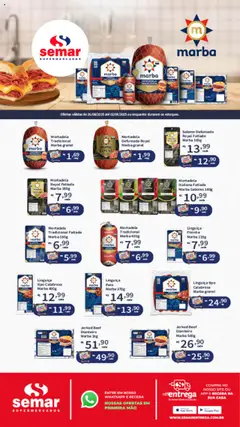 Pré-visualização Semar Supermercado - Ofertas Marba válida a partir de 26/08/2025
