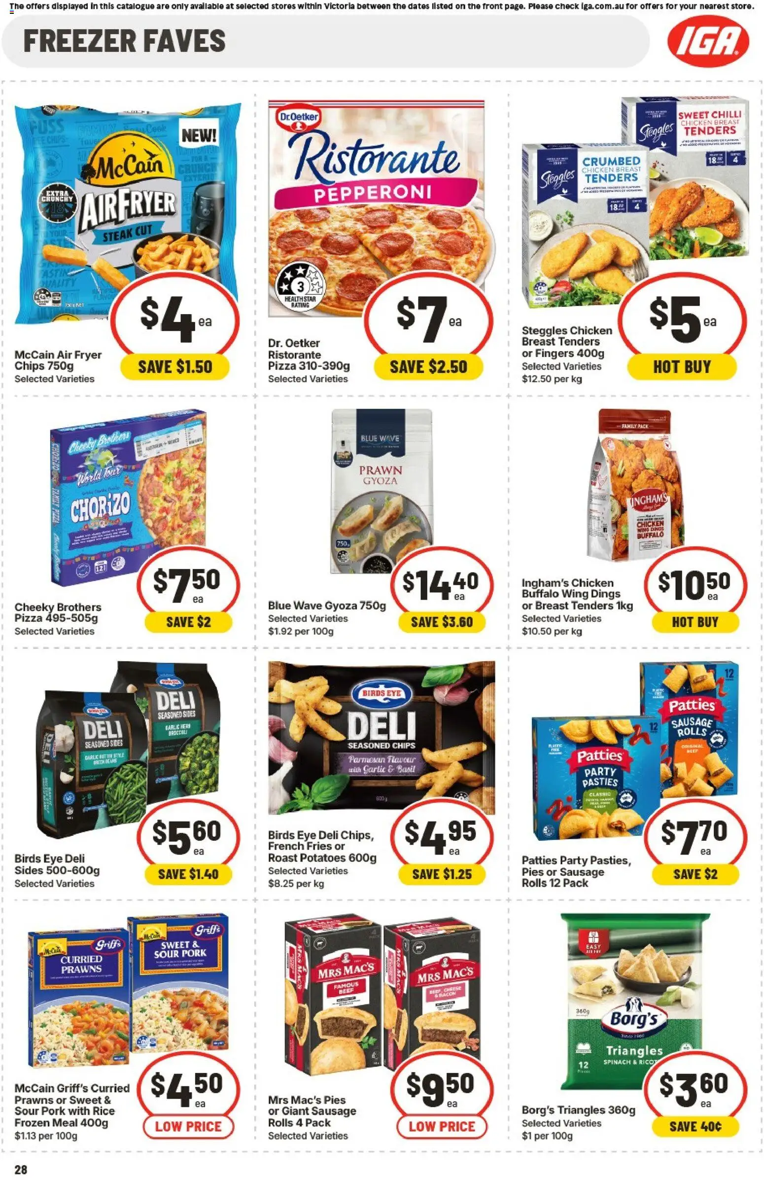 IGA catalogue  - page 29- valid from 15/04/2026