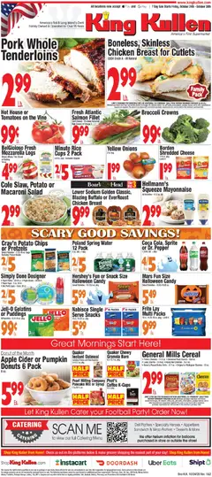 Preview King Kullen Weekly Ad valid from 10/24/2025