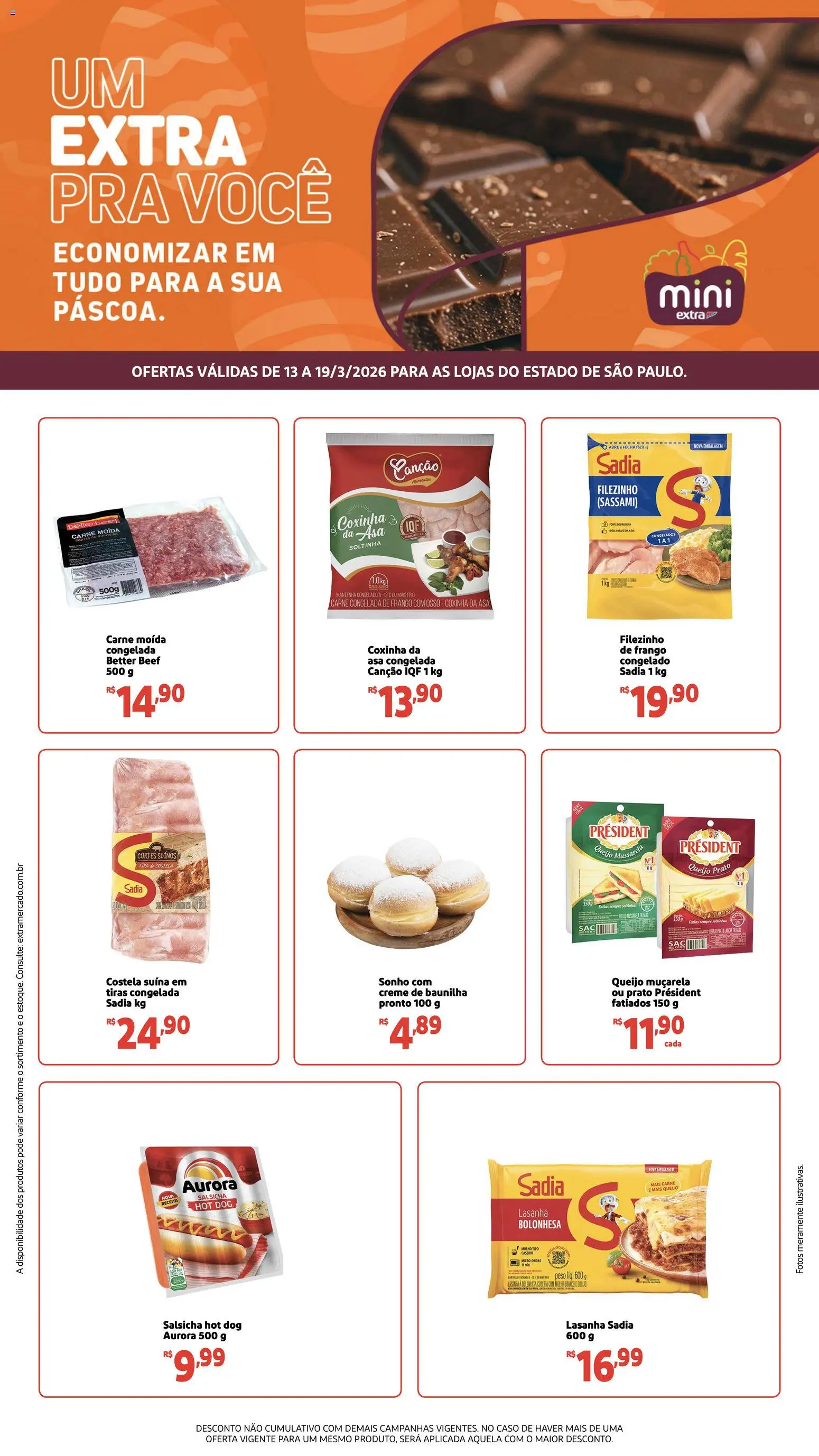 Mini Extra - Ofertas da semana - página 1- válido a partir de 13/03/2026
