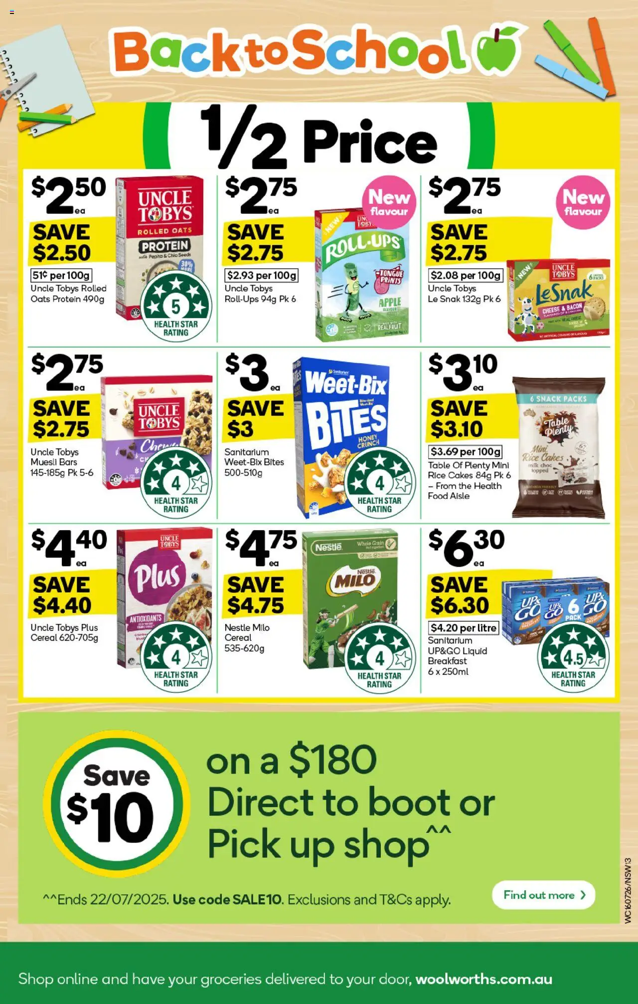 Weekly catalogue Woolworths NSW 16/07 - page 13- valid from 16/07/2025