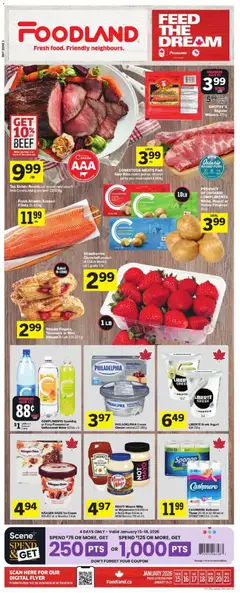 Preview Foodland weekly flyer / circulaire valid from Jan 15, 2026