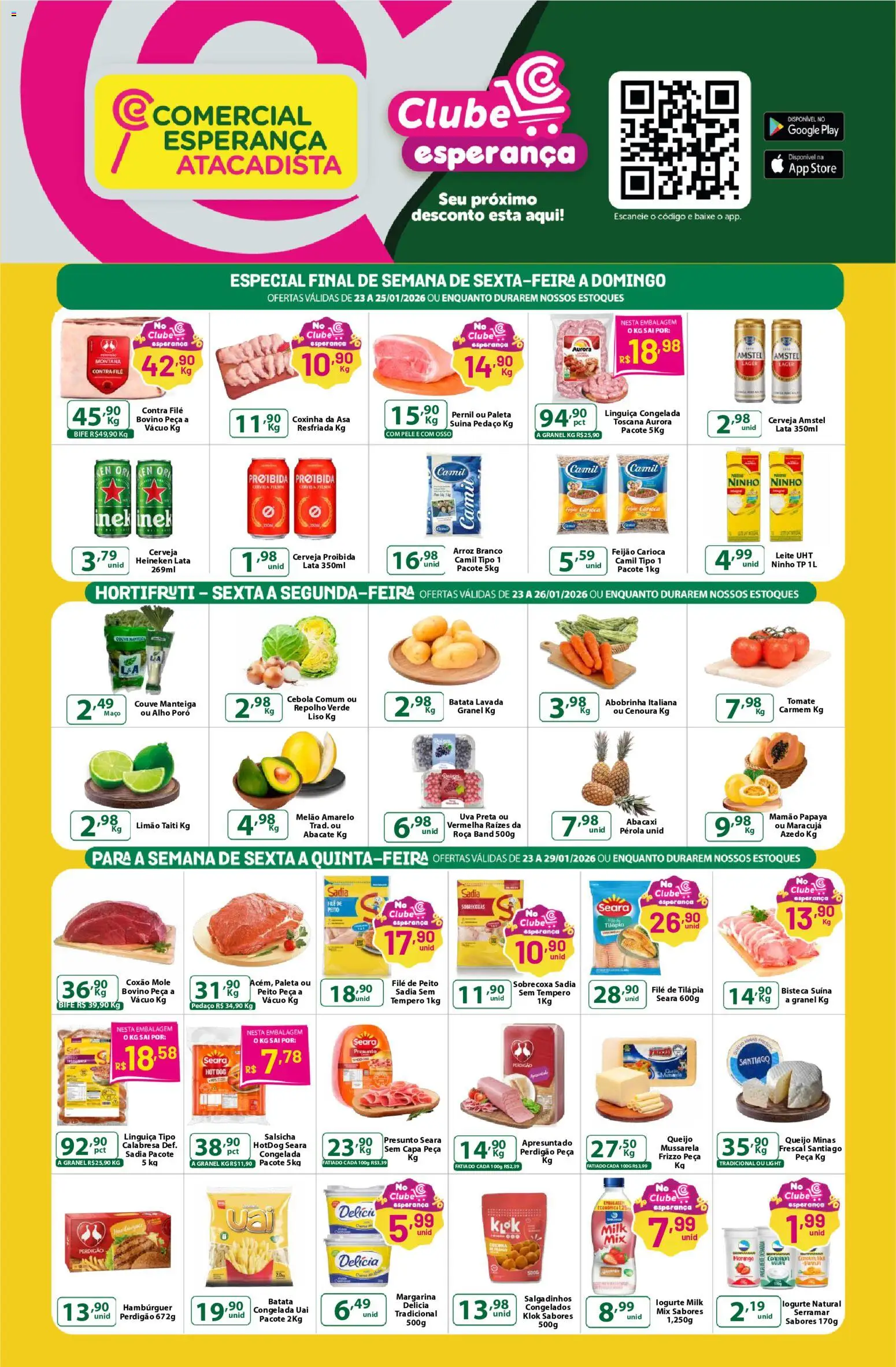 Comercial Esperança - Ofertas da semana - página 1- válido a partir de 23/01/2026
