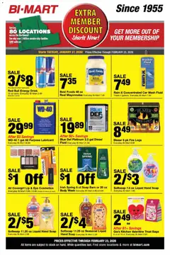 Preview Bi-Mart Weekly Ad valid from 01/27/2026
