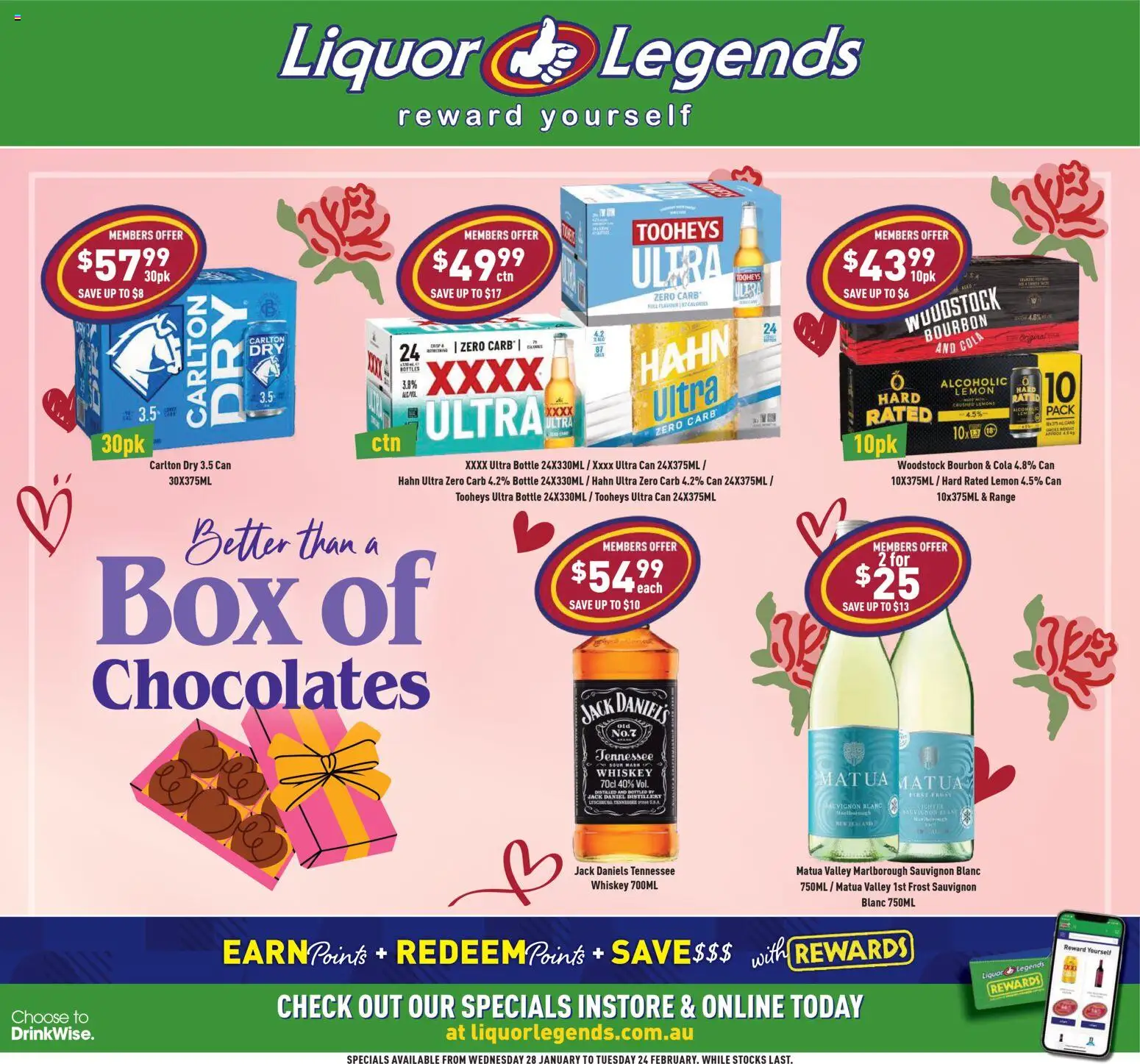 Liquor Legends  Catalogue  - page 1- valid from 28/01/2026