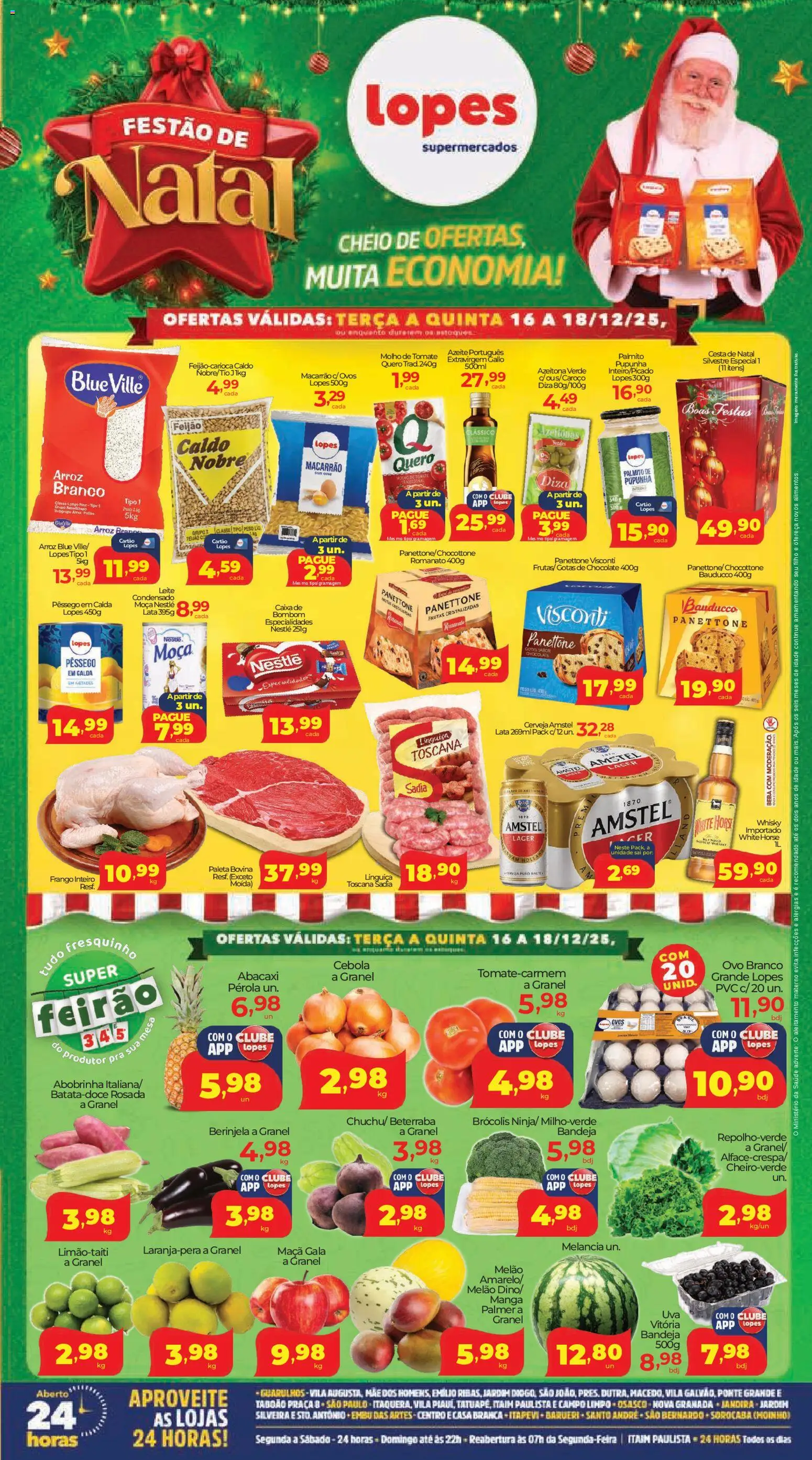 Lopes Supermercados - Ofertas da semana  - página 1- válido a partir de 16/12/2025
