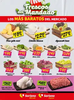Soriana - Frescos del Mandado Mercado: Saltillo y Torreón válido desde 26/11/2025