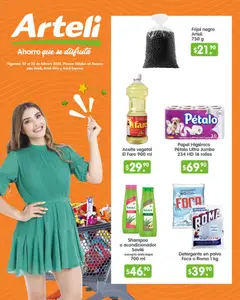 Arteli folleto Quincenal válido desde 07/02/2026