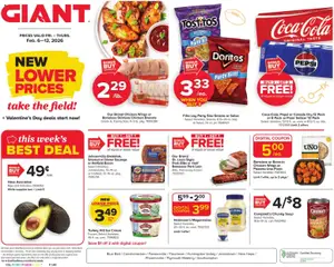 Preview Giant Weekly Ad valid from 02/06/2026
