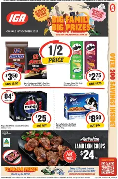 IGA catalogue preview - valid from 15/10/2025