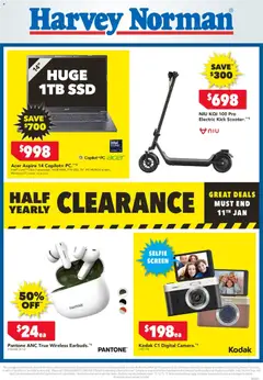 Harvey Norman catalogue preview - valid from 03/01/2026