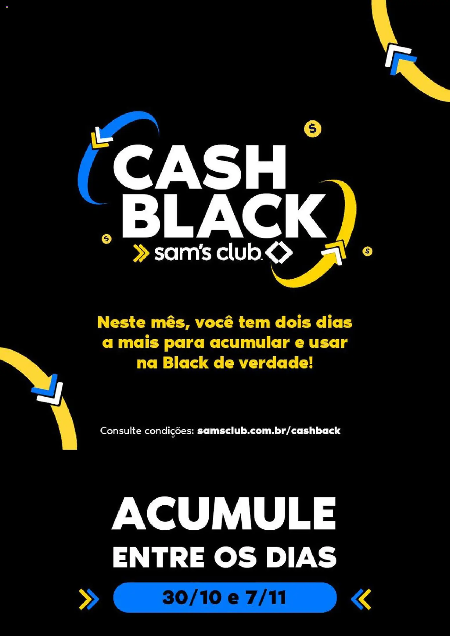 Sam's Club Black Friday - página 1- válido a partir de 30/10/2025
