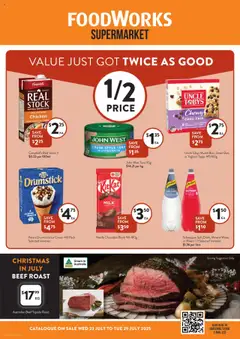 Foodworks catalogue preview - valid from 23/07/2025