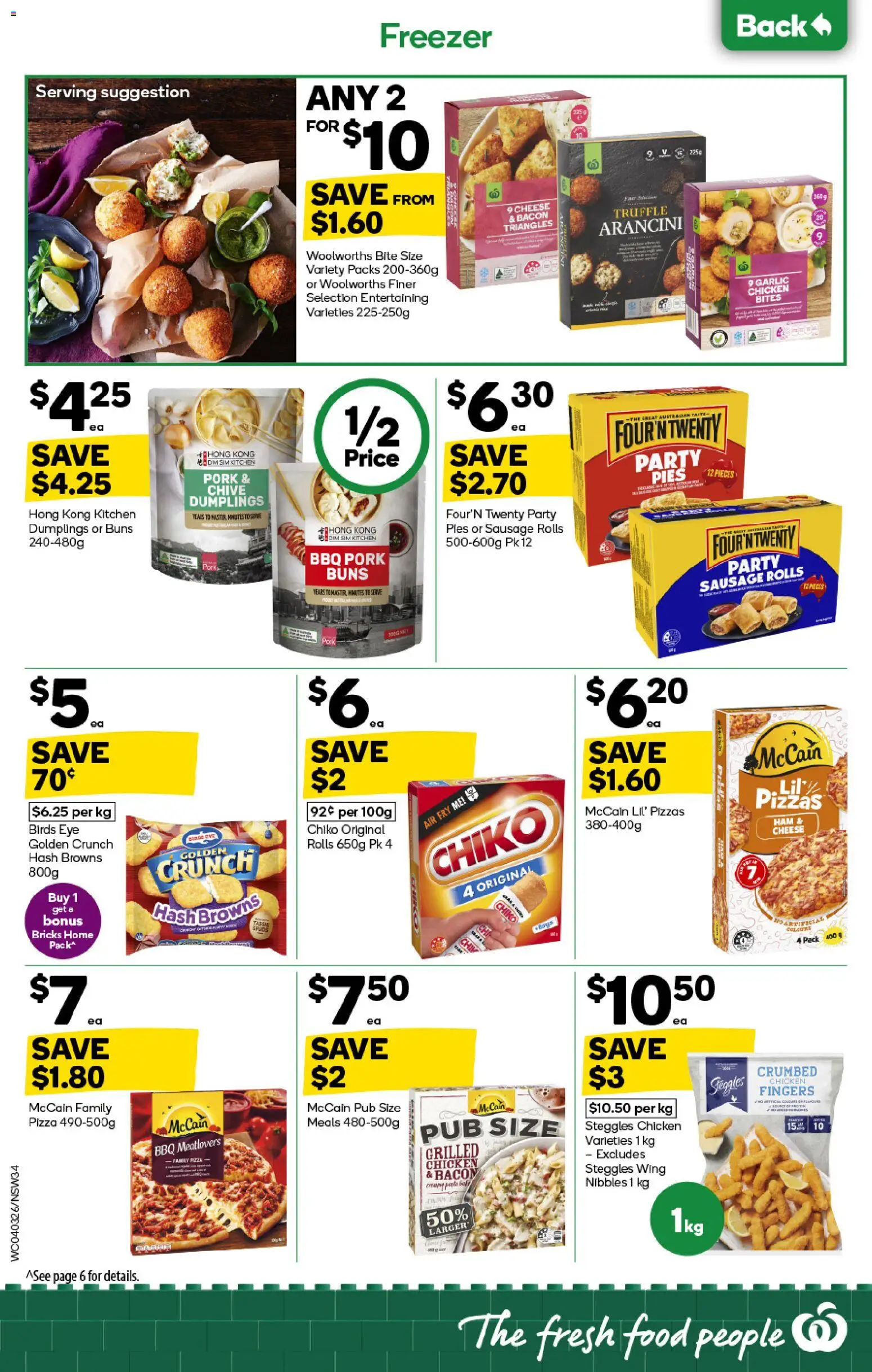 Woolworths catalogue  - page 34- valid from 04/03/2026