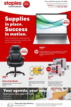 Preview Staples - Business Flyer valid from Jan 2, 2026