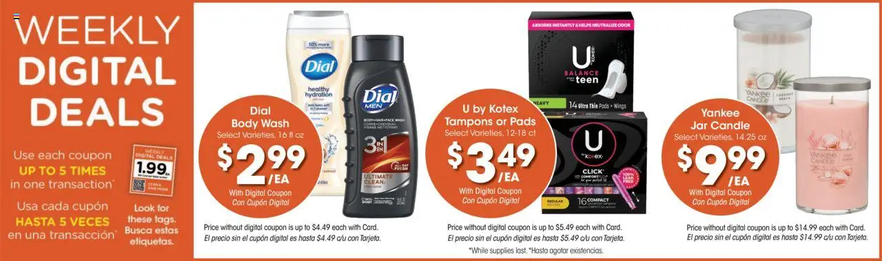 Fry's Food Weekly Ad - page 3- valid from 07/16/2025