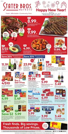 Preview Stater Bros Weekly Ad valid from 12/31/2025