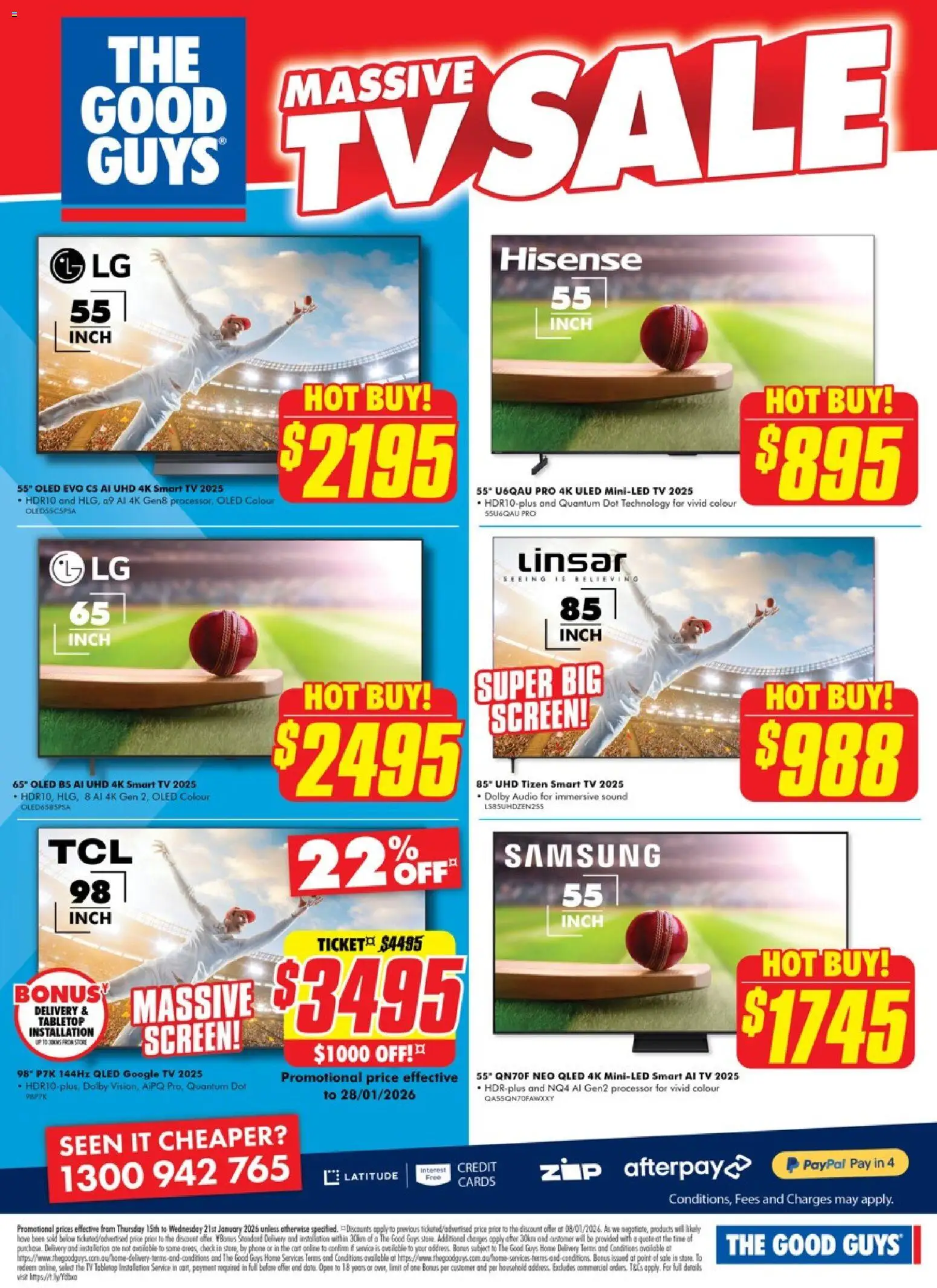 The Good Guys - Massive TV Sale - page 2- valid from 14/01/2026