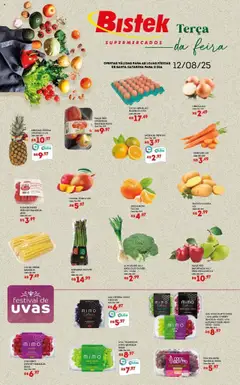 Pré-visualização Bistek Supermercados - Ofertas Hortifruti válida a partir de 12/08/2025