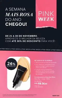 Pré-visualização Mary Kay Black Friday válida a partir de 21/11/2025