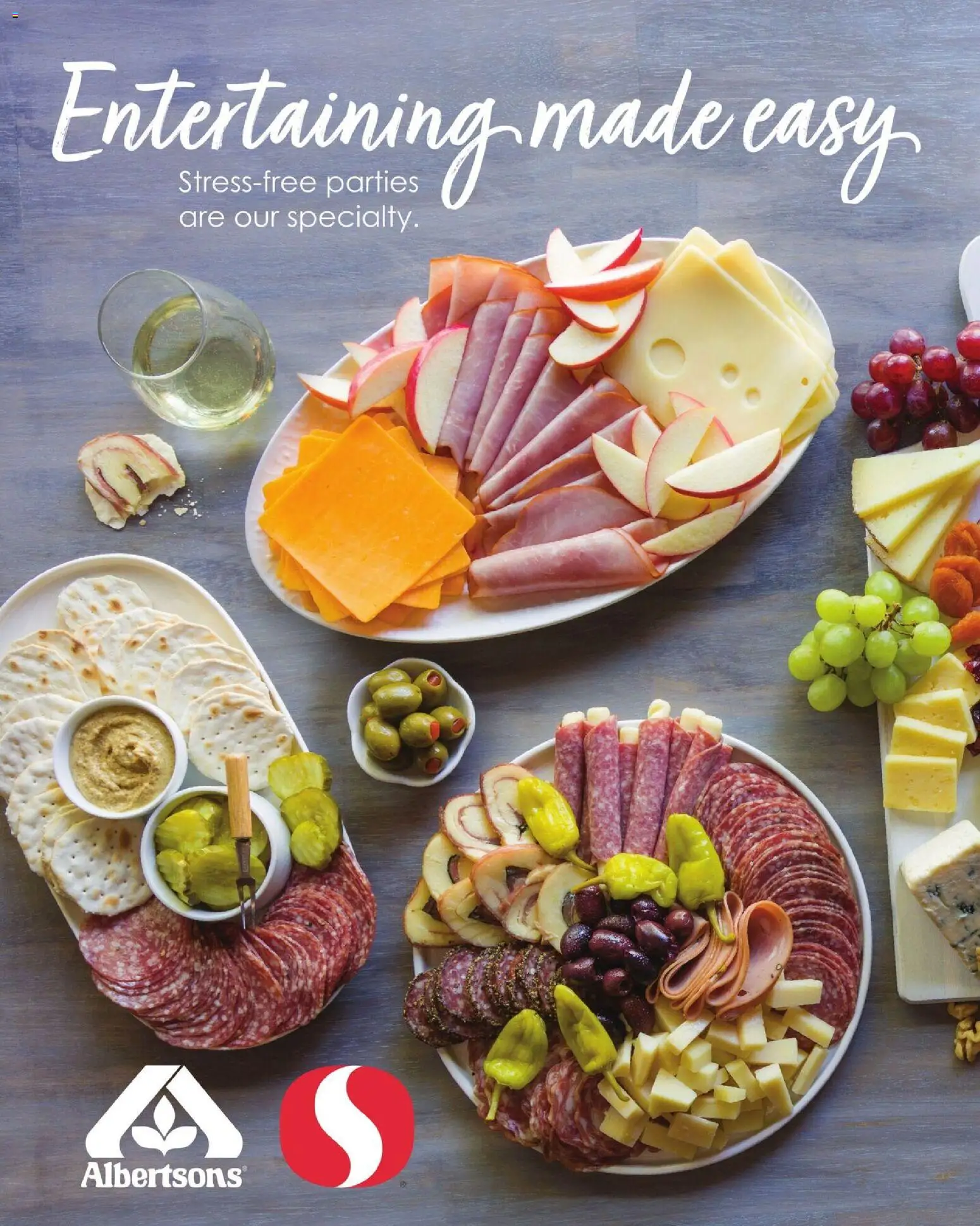 Albertsons Entertaining Guide - page 1- valid from 11/19/2025