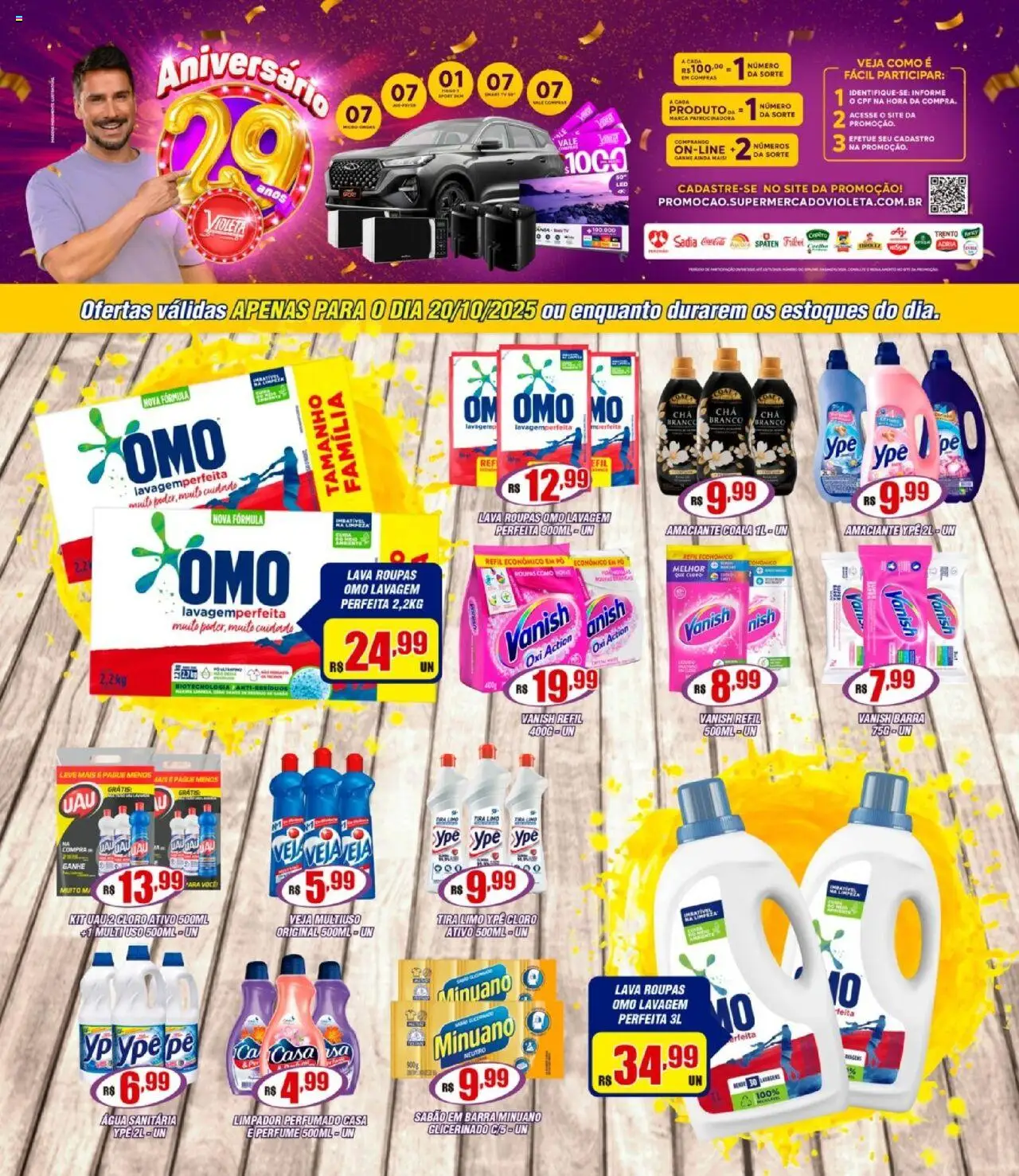 Violeta Supermercados - Ofertas da semana - página 1- válido a partir de 20/10/2025
