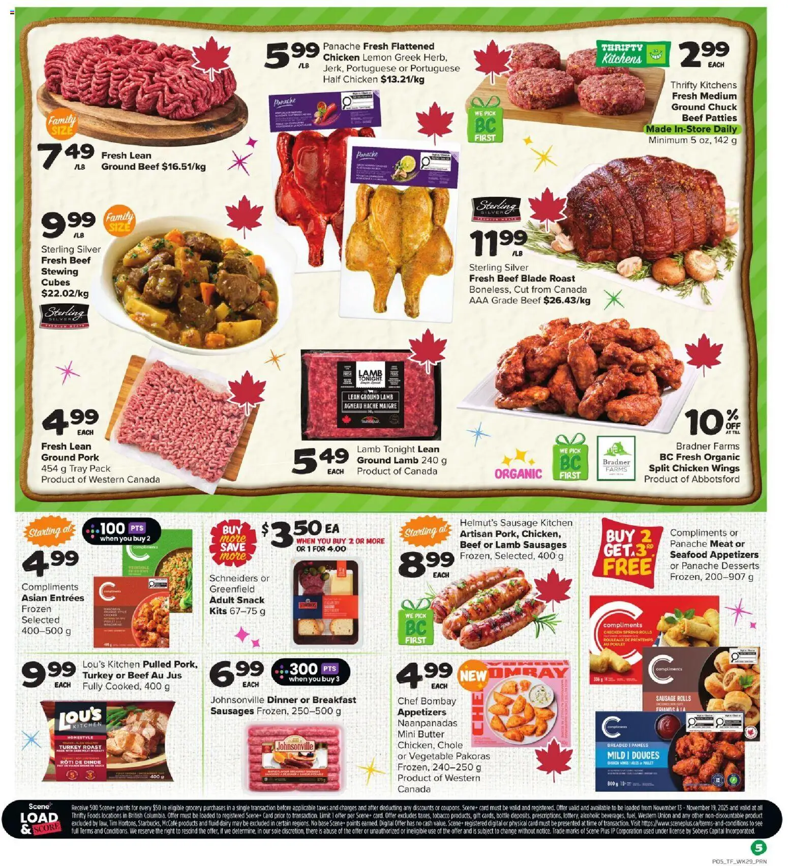 Thrifty Foods weekly flyer / circulaire - page 6- valid from Nov 13, 2025