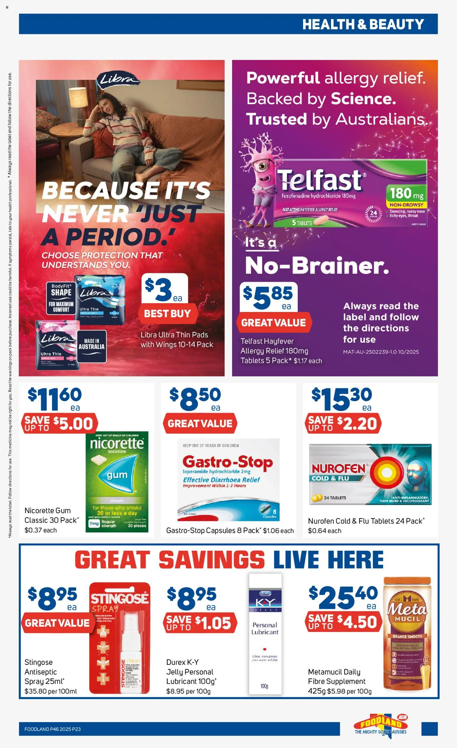 Foodland  Catalogue  - page 23- valid from 12/11/2025