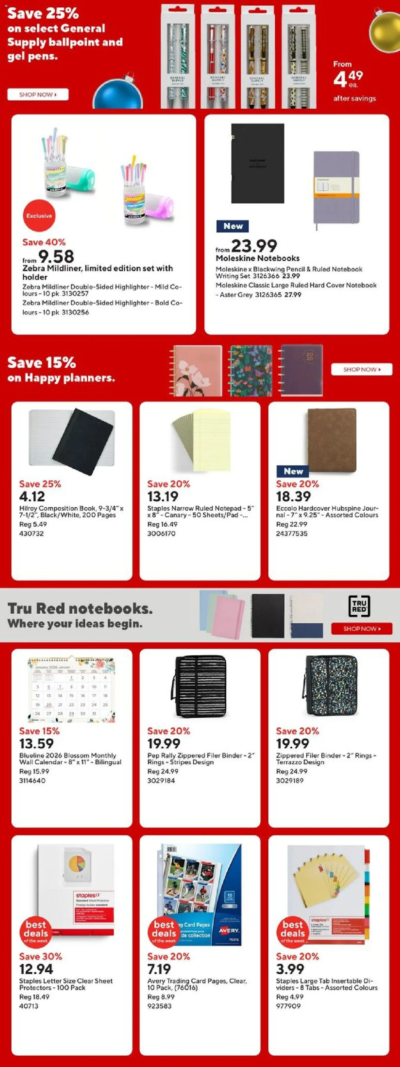 Staples - Black Friday  - page 17- valid from Nov 14, 2025
