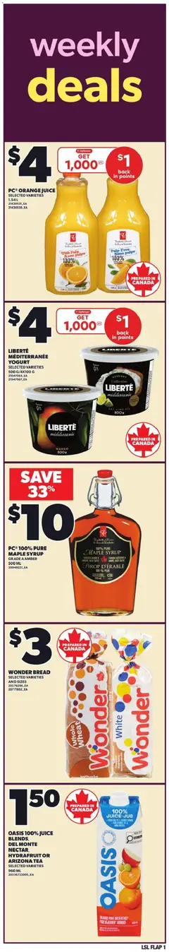 Preview Loblaws weekly flyer / circulaire valid from Jan 15, 2026