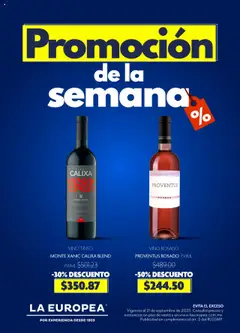 La Europea - Catálogo Promoción de la semana válido desde 15/09/2025