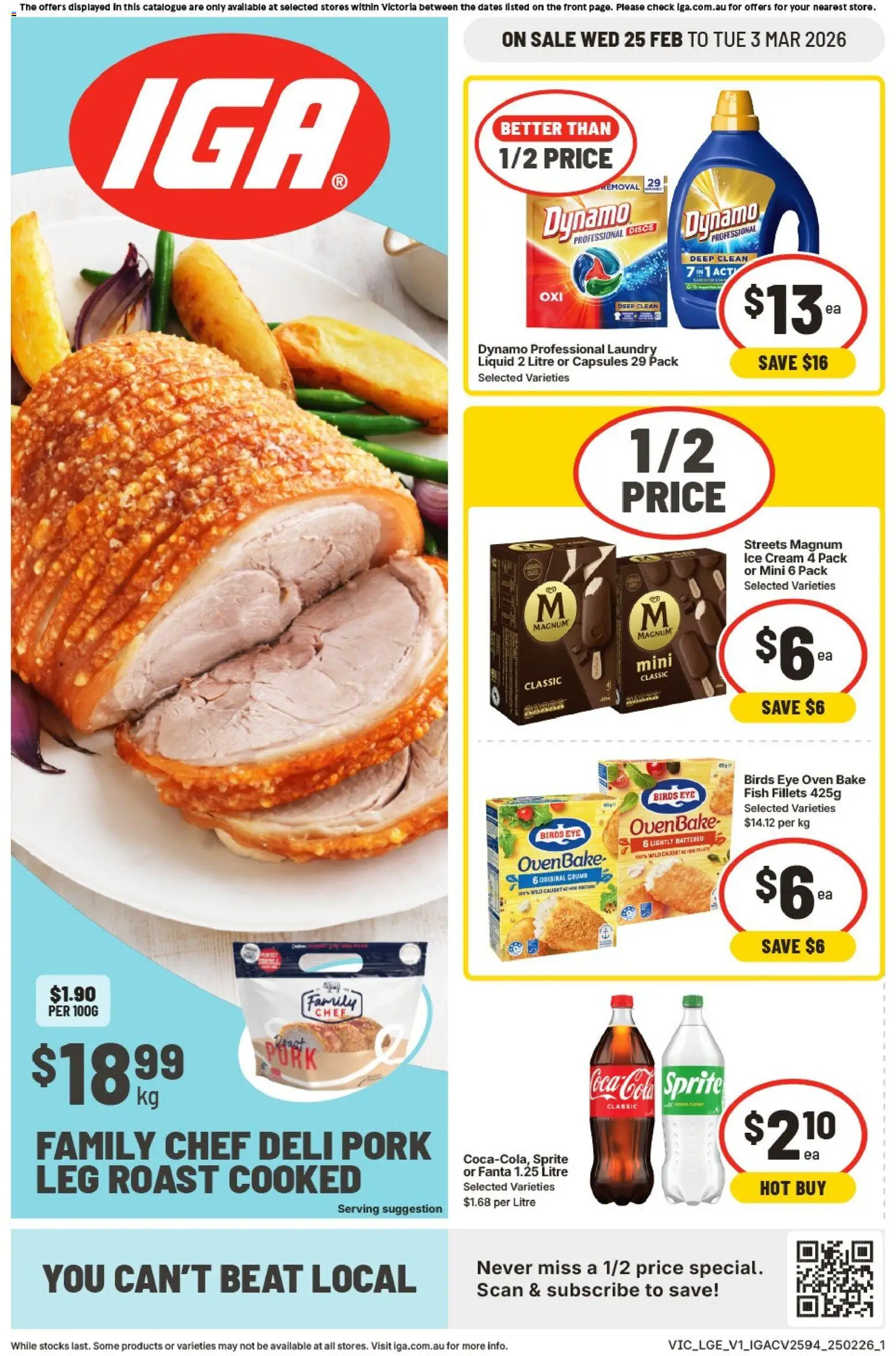 IGA Catalogue  - page 1- valid from 25/02/2026