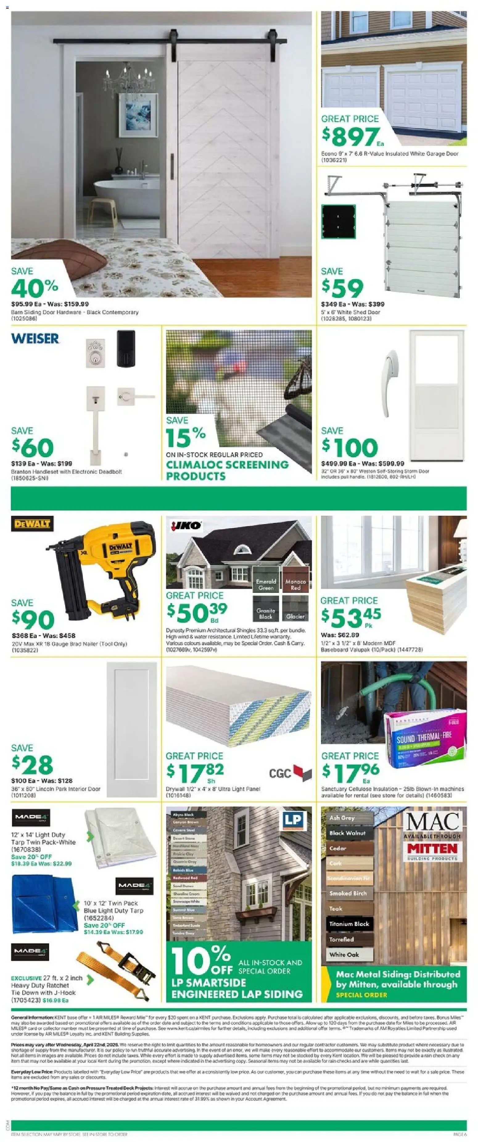 Kent weekly flyer / circulaire - page 12- valid from Apr 16, 2026