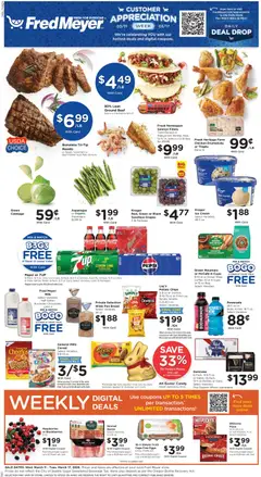Preview Fred Meyer Weekly Ad valid from 03/11/2026