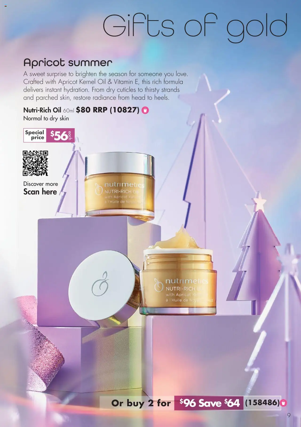 Nutrimetics Catalogue Holiday magic - page 9- valid from 12/10/2025