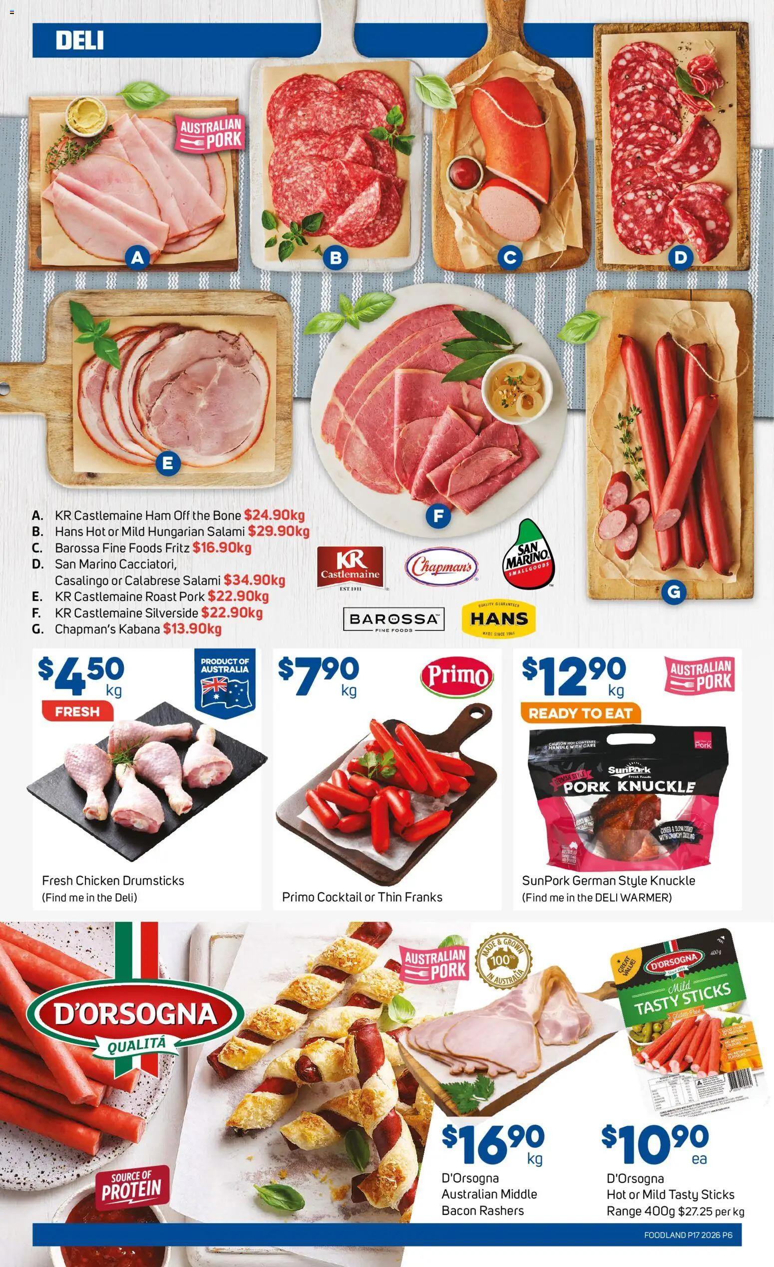 Foodland catalogue  - page 6- valid from 22/04/2026