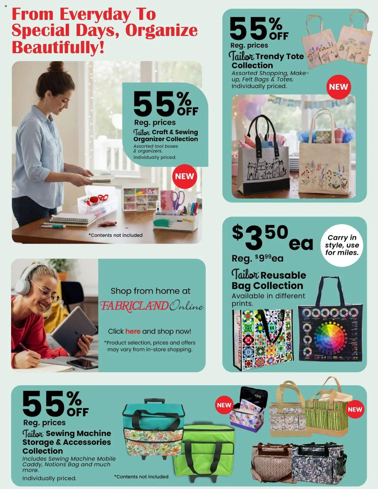 Fabricland weekly flyer / circulaire - page 10- valid from Apr 1, 2026