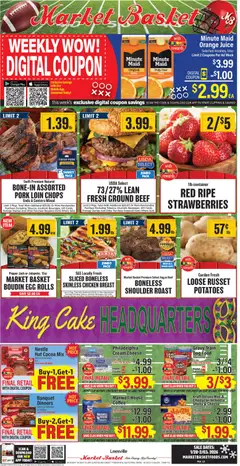 Preview Market Basket Weekly Ad valid from 01/28/2026