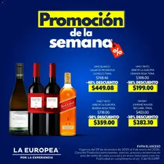 La Europea catálogo Promoción de la semana válido desde 29/12/2025