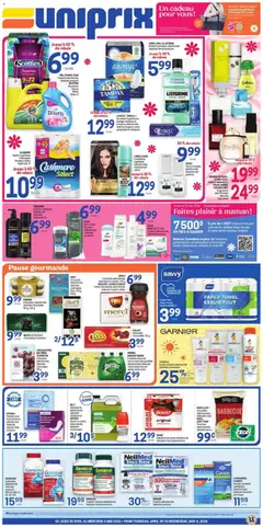 Preview Uniprix weekly flyer / circulaire valid from Apr 30, 2026