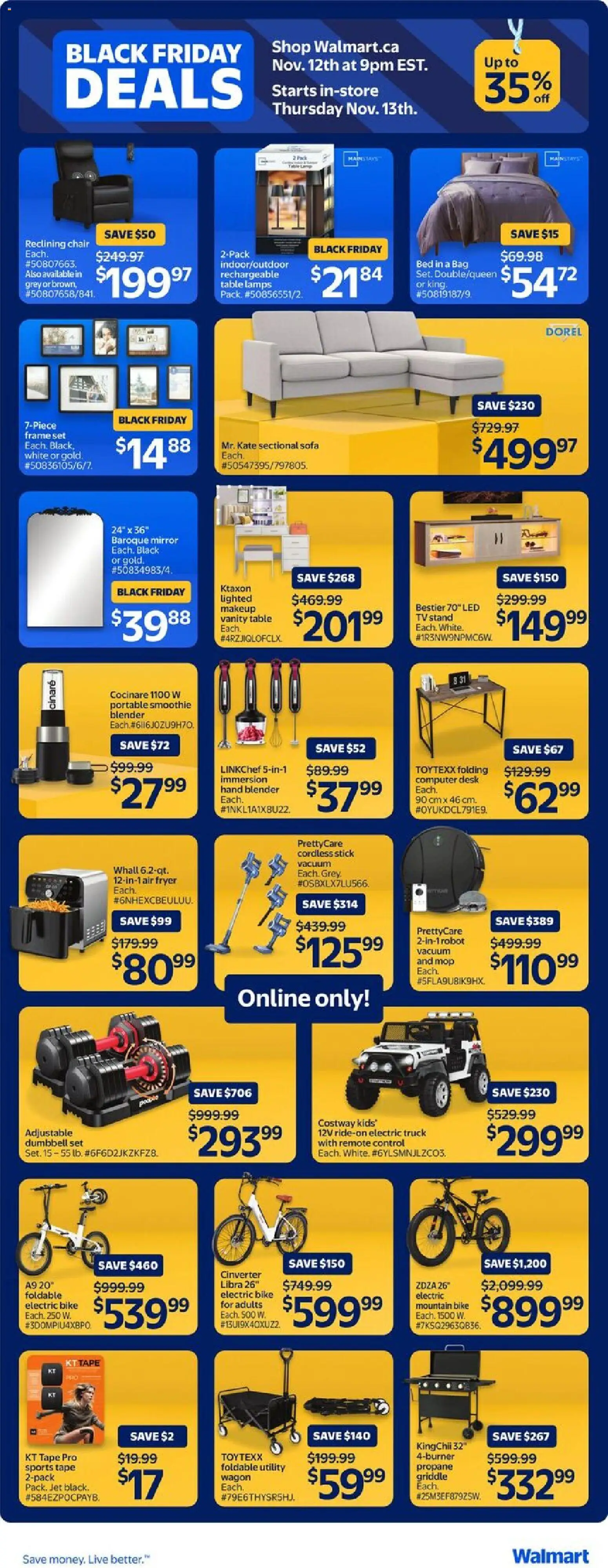 Walmart weekly flyer - page 23- valid from Nov 13, 2025